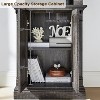 SinCiDo 72" Tall Farmhouse Storage Bookcase, 4-Tier Open Adjustable Shelves & 2 Doors, Wooden Bookshelf Organizer for Home Office - 4 of 4