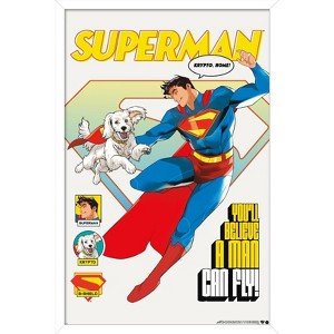 Trends International DC Studios Superman (2025) - Illustrated Duo Framed Wall Poster Prints - 1 of 4