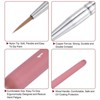 Unique Bargains Detail Nylon Miniature Painting Brush 3 Pcs - 4 of 4