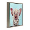 Stupell Industries Babe Screen Piglet Floating Frame Canvas Art - 2 of 4