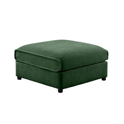 Sapphtopaz Storage Ottoman Footrest Upholstered Ottoman with Storage Shoe Bench Vanity Stool for Living Room, Bedroom, Entryway