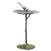 SPI Home Bird on Branch Sundial Birdbath – Cast Metal Garden Accent for Outdoor Decor, Timekeeping, and Bird-Friendly Landscaping - 2 of 3