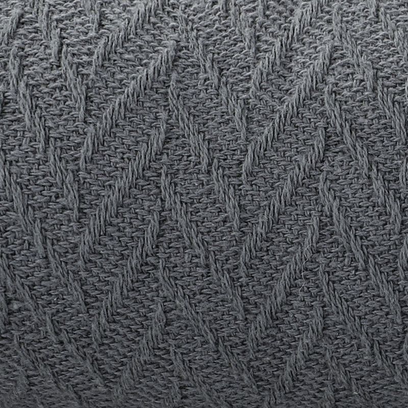 Bed Blanket | Soft 100% Cotton | Herringbone Design | All-Season Thermal Layering by California Design Den, 3 of 10
