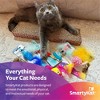 SmartyKat Scratch Scroll Sisal & Carpet Curled Cat Scratcher for Indoor Cats & Kittens, Features Feather Toy for Play, Looped Carpet Material - 3 of 3
