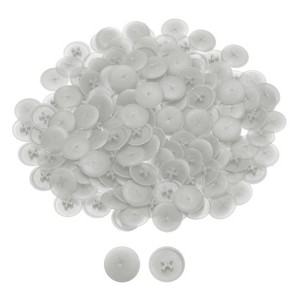 Unique Bargains Plastic Decoration Furniture White Screw Cap Covers - 1 of 3