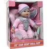 The New York Doll Collection 12 Inch Car Seat Doll Set - image 4 of 4