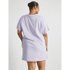 Women's Nightmare Before Christmas Oversized Graphic Pajama T-Shirt - Purple - 2 of 4