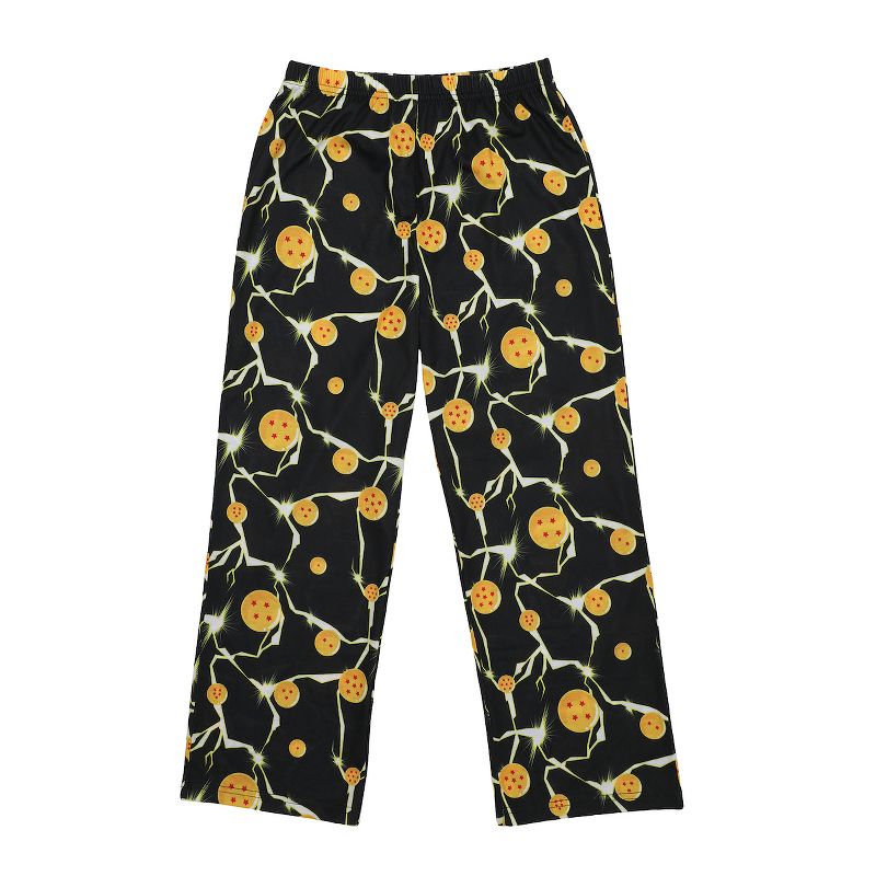 Youth Dragon Ball Z Sleepwear Set: Long-Sleeve Tee Shirt, Sleep Shorts, and Sleep Pants, 4 of 5