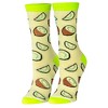 Crazy Socks, Women's Fruits and Veggies Socks, Assorted Colorful Styles, 5-10 - 2 of 4