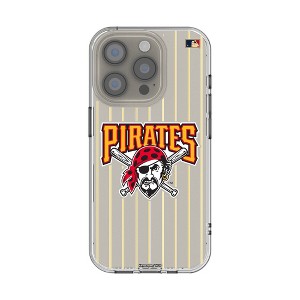 MLB Cooperstown Central Teams Pinstripe Clear Cell Phone Case for Apple iPhone - 1 of 4