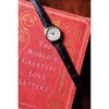 Bulova Ladies' Classic Diamond Two-Tone Stainless Steel Case 3-Hand Quartz Watch, Black Leather Strap, 27mm - 4 of 4