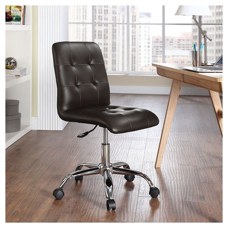 Prim Armless Midback Office Chair - Modway, 6 of 7