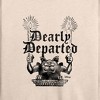 Women's - Disney - Haunted Mansion Parks Attraction Lightweight French Terry Wide Neck Long Sleeve Shirt - 2 of 4
