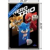 Trends International Sonic The Hedgehog 3 - Hero Trio Framed Wall Poster Prints - 3 of 4