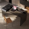 Luck Live 53.14-inch Tempered glass desk - 2 of 4