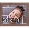 PosterPalooza | Shabby Chic Brown Picture Frame - UV Acrylic, Backing Board, Hanging Hardware Included - 2 of 4