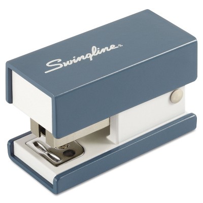 Swingline Mini Fashion Stapler 12-Sheet Capacity Blue 87872