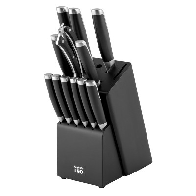 BergHOFF Graphite Stainless Steel 13Pc Knife Block Set