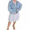 Women's Stella Denim Jacket - Nash Grey - 2 of 3