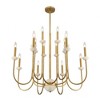 Savoy House Oakhurst 6 - Light Chandelier in  Antique Gold - 2 of 4