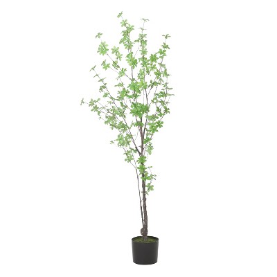 Chery Life 59" Artificial Disc Leaf Tree