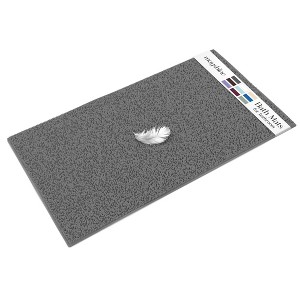 Mayshine Luxury Bathroom Mats, Ultra-Soft Bathmat, Plush Chenille Bathroom Rug Runner, Super Absorbent and Non-Slip, Gray, 59 x 31 in - 1 of 4