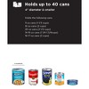 Shelf Reliance Compact Cansolidator Pantry Kitchen Organizer Holder with Rotational and Adjustable Panel Systems - 4 of 4