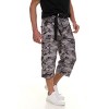 Canada Weather Gear Men’s Cargo Belted Shorts – Lightweight Stretch Twill Knee-Length Shorts with Pockets - 4 of 4