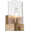 Possini Euro Design Possini Euro Linnea 15" High Gold 2-Light Wall Sconce - 3 of 4
