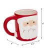 Ralme Santa Claus Mug for Kids or Adults - Large Ceramic Christmas Coffee or Hot Cocoa Mug, 15 oz. - 2 of 4