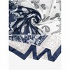 Elerevyo Women's Satin Large Paisley Contrast Color Silk Square Scarf Head Wrap Bandanas 35.4" X 35.4" - 4 of 4