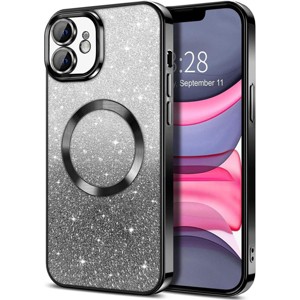 Entronix [Magnetic] Case Compatible with iPhone 11 - [Clear Back] Luxury Glossy Cover - 1 of 4