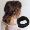 Unique Bargains Women's Classic Wide Brim Hair Ropes 5 Pcs - 2 of 3