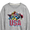 Boys' - Marvel - USA Long Sleeve Graphic T-Shirt - 2 of 4