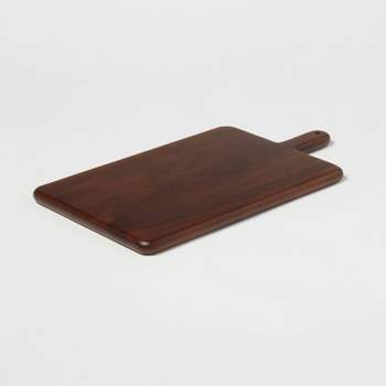 Large Wooden Rectangle Serving Board with Handle - Threshold™