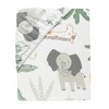 Lambs & Ivy Jungle Friends 100% Cotton Safari Animals Baby Fitted Crib Sheet - 3 of 4