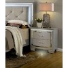 NicBex Nightstand with 2 Drawers,Modern Side Table with Chrome Handles,Bedside Table for Bedroom,Living Room - 2 of 4
