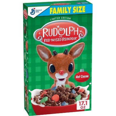 General Mills Reindeer Family Size Cereal - 17.1oz