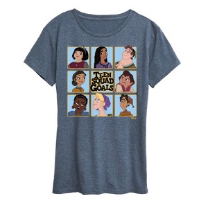 Women's - Disney - Teen Squad Goals Short Sleeve Graphic T-Shirt - 1 of 4