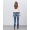 Women's Everyday Mid Rise Ankle Skinny Jean - Insane Gene - 2 of 3