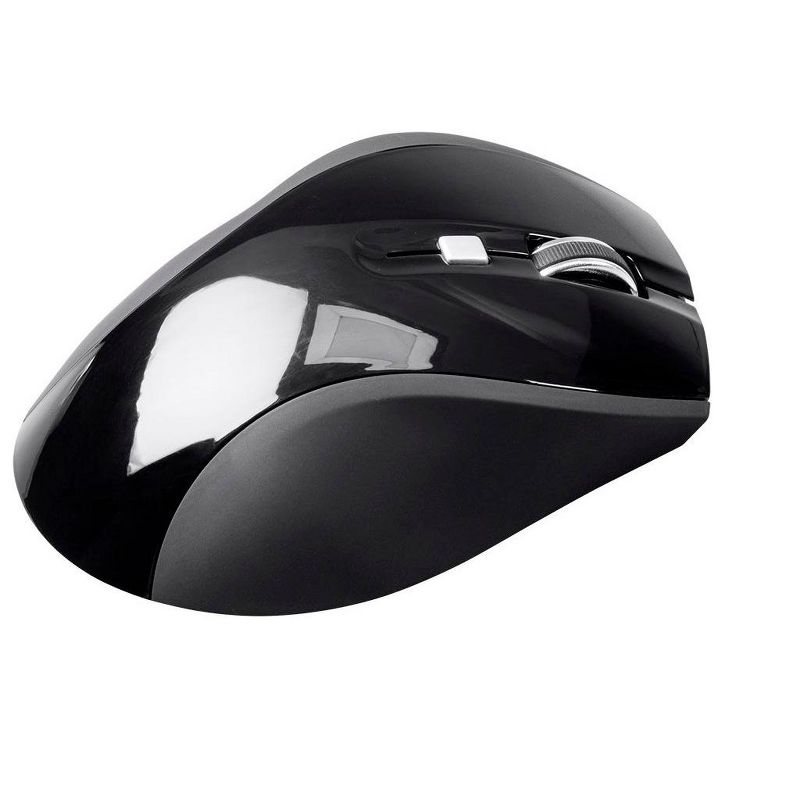 Monoprice Select Wireless Ergonomic Mouse - Black - Ideal For Work, Home, Office, Computers - Workstream Collection, 1 of 6