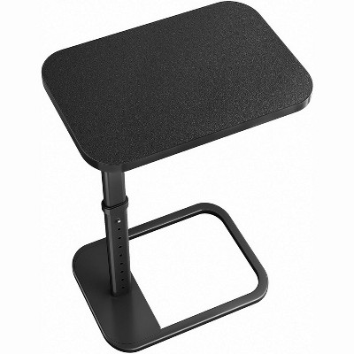 TV tray table, adjustable height and 90 ¡ã flip panel design, sofa armrest end table