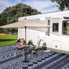 Outdoor Rug Waterproof Outdoor Carpet Patio Rug Mat Reversible Rv Camping Rug-Plastic Straw Rug Outside Outdoor Area Rug for Patio Deck Balcony - 2 of 4