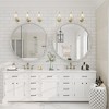 Apmir Round High Quality Aluminum Alloy Framed French Cleat Mounted Wall Decor Bathroom Vanity Mirror in matte black with 5-Year Warranty - 4 of 4