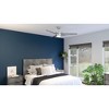 Urban Ambiance Luxury Modern Ceiling Fan 15''H x 56''W,  Hand-Painted Silver Finish,  Melbourne Collection, UHP9252 - 2 of 4