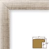 Contemporary Scratched Silver Picture Frame - 3 of 3
