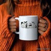 Ghosts and Cats Spooky Mug, Whimsical Halloween Gift (Non-Custom Only)| OrnamentallyYou - 4 of 4