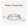 Gardener’s Supply Company Sturdy Chicken Wire Cloche Plant Protector Extension | Adds Broader Area Coverage Protection for Tall Plants Vegetables & - 3 of 4
