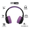 Altec Lansing Kid Safe Wireless Headphones 85dB Volume Limit - Foldable Design and Powerful Sound with 15H Battery and Active Noise Cancellation - 2 of 4