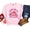 Simply Sage Market Women's Graphic Sweatshirt Books Are My Love Language Heart - 3 of 4
